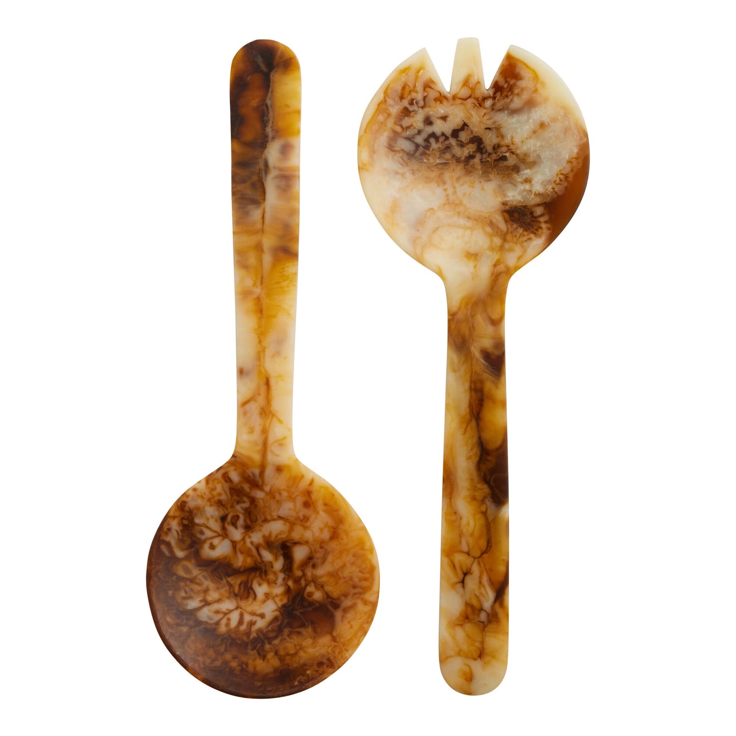 Tortoise Shell Salad Server