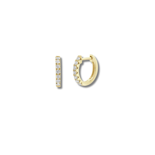 Diamond Huggies-11mm