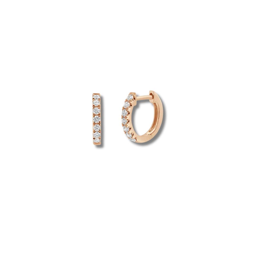 Diamond Huggies-11mm