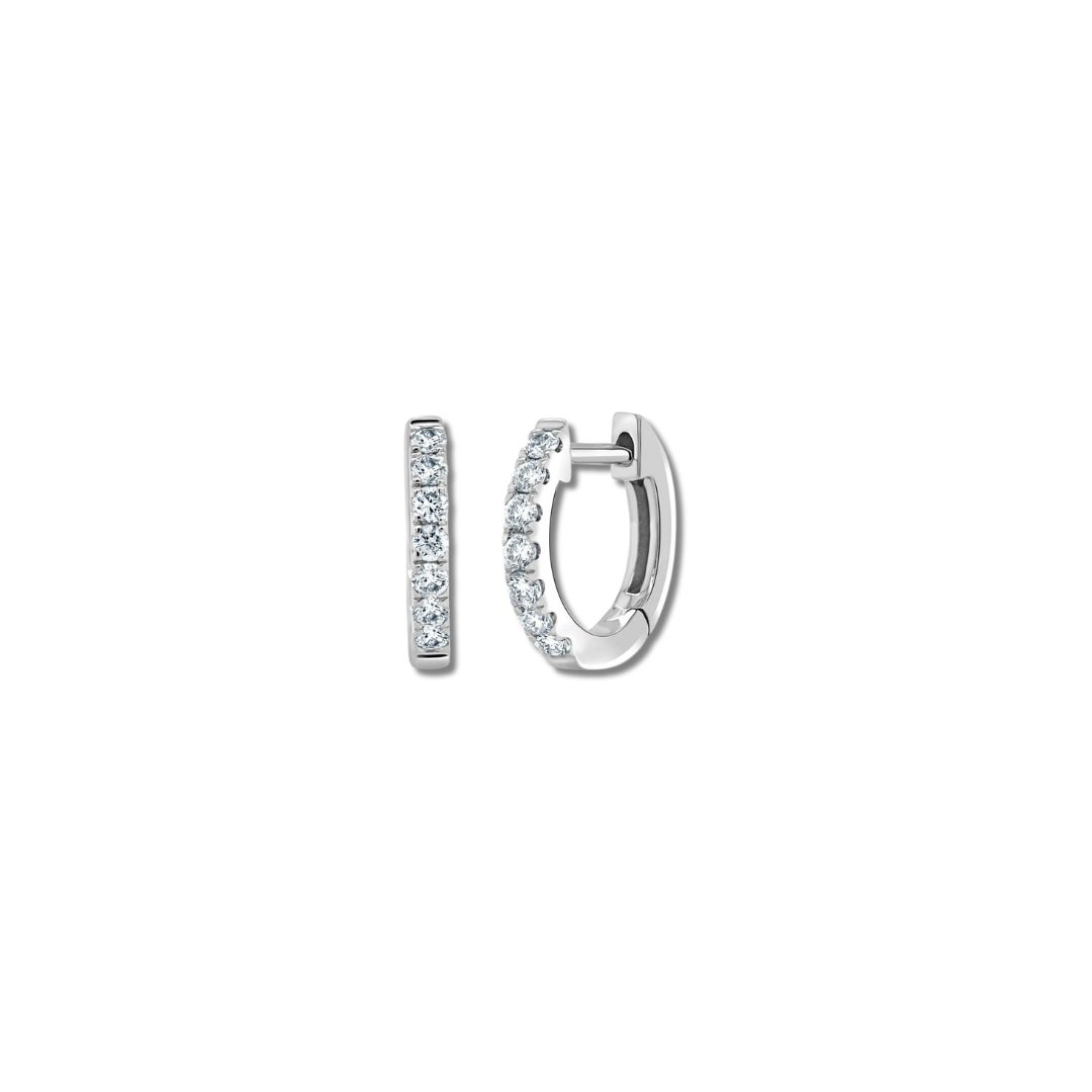 Diamond Huggies-11mm
