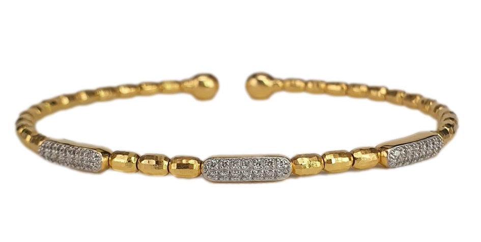 Three Beat Diamond Bracelet