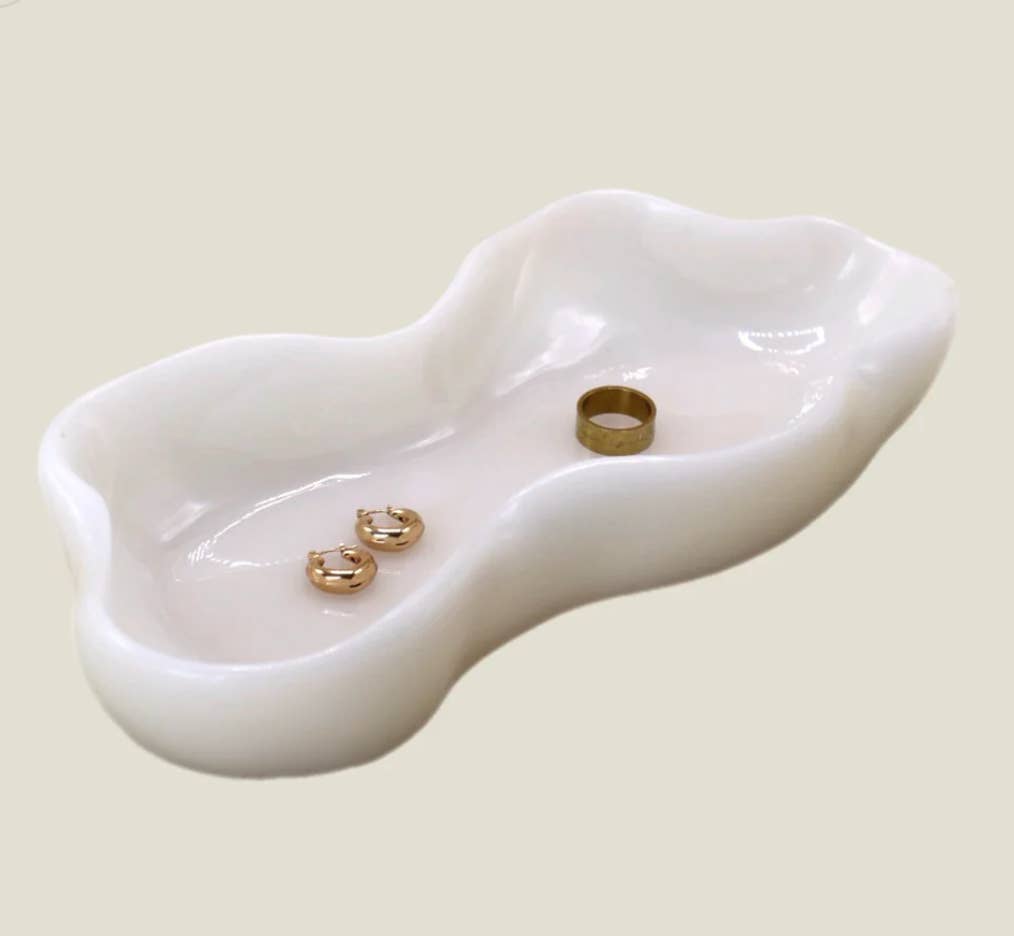 Chloe | Handmade Decorative Tray for Jewelry, Keys, Catchall