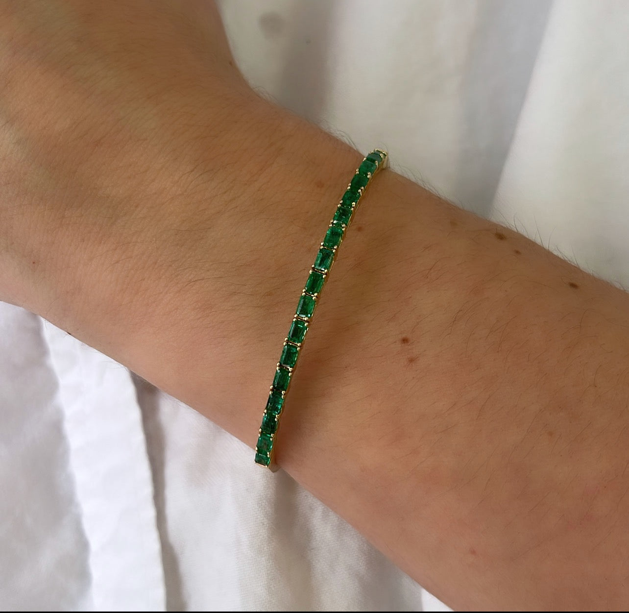 Emerald Flexi Bracelet
