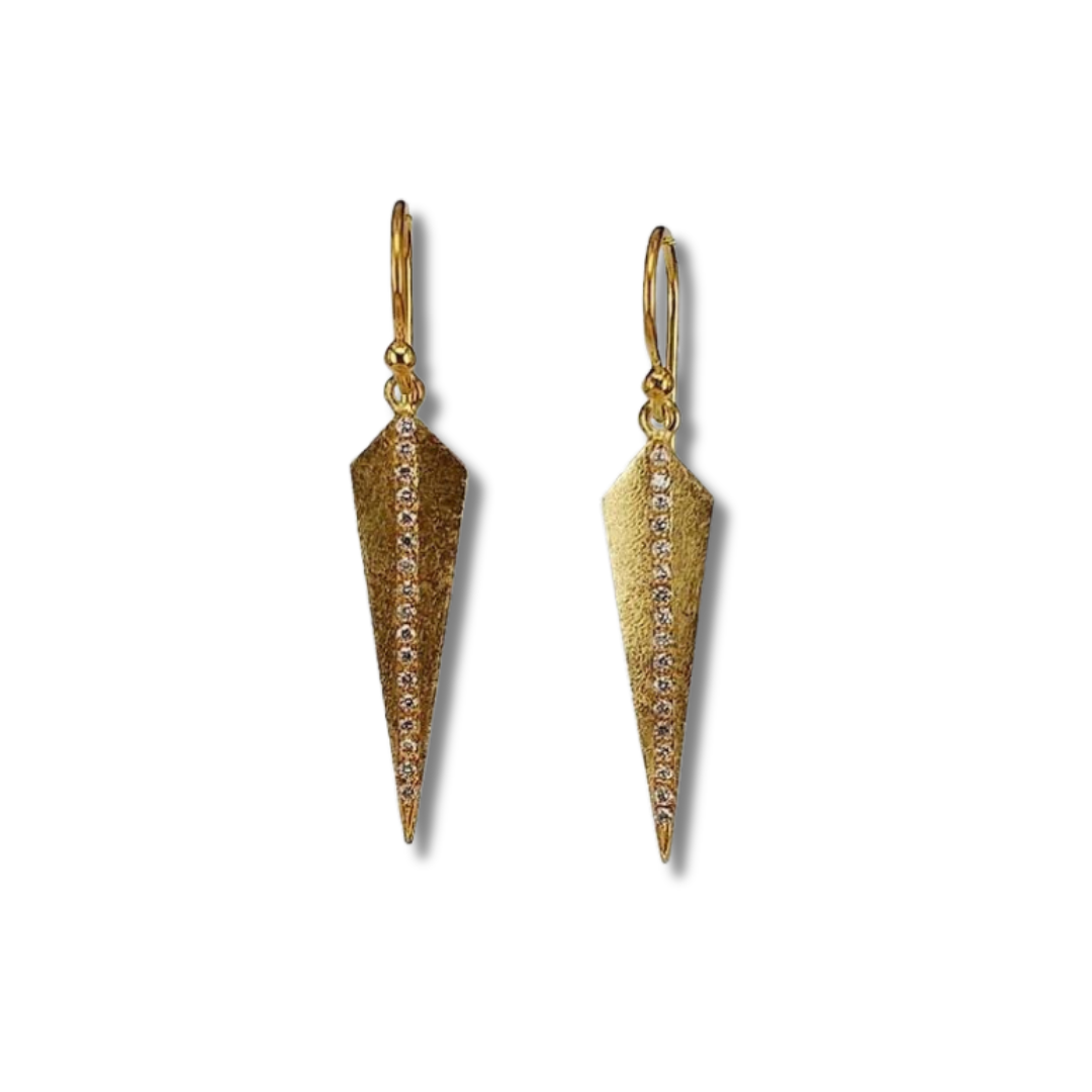 Diamond Dagger Earrings