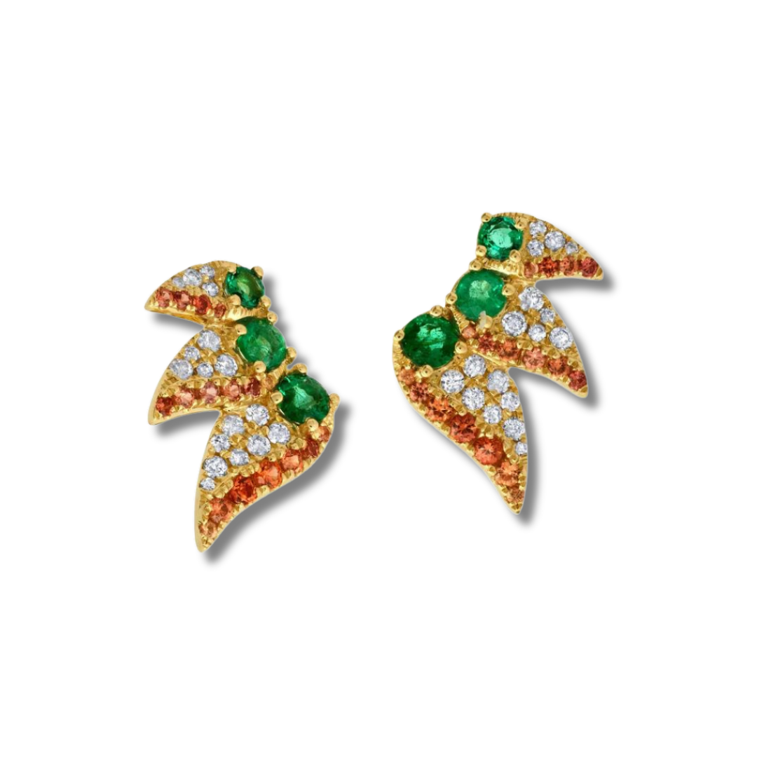 Arvore Emerald Earrings