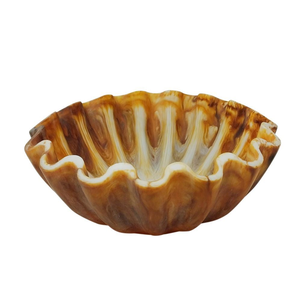 Tortoise Shell Salad Bowl 11.80"
