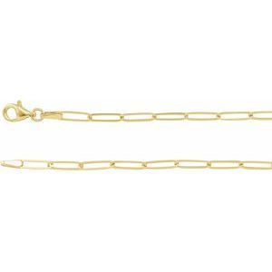 Elongated Link Chain- 2.6mm