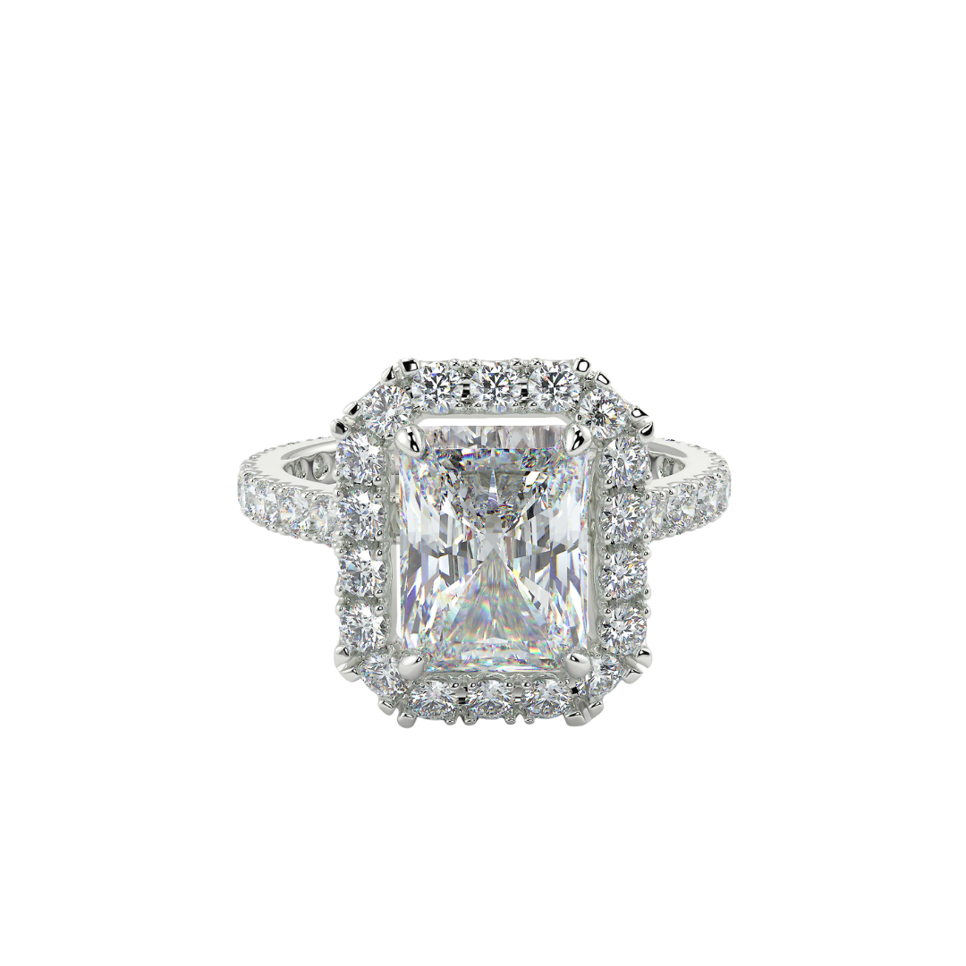 Pave Setting With Halo