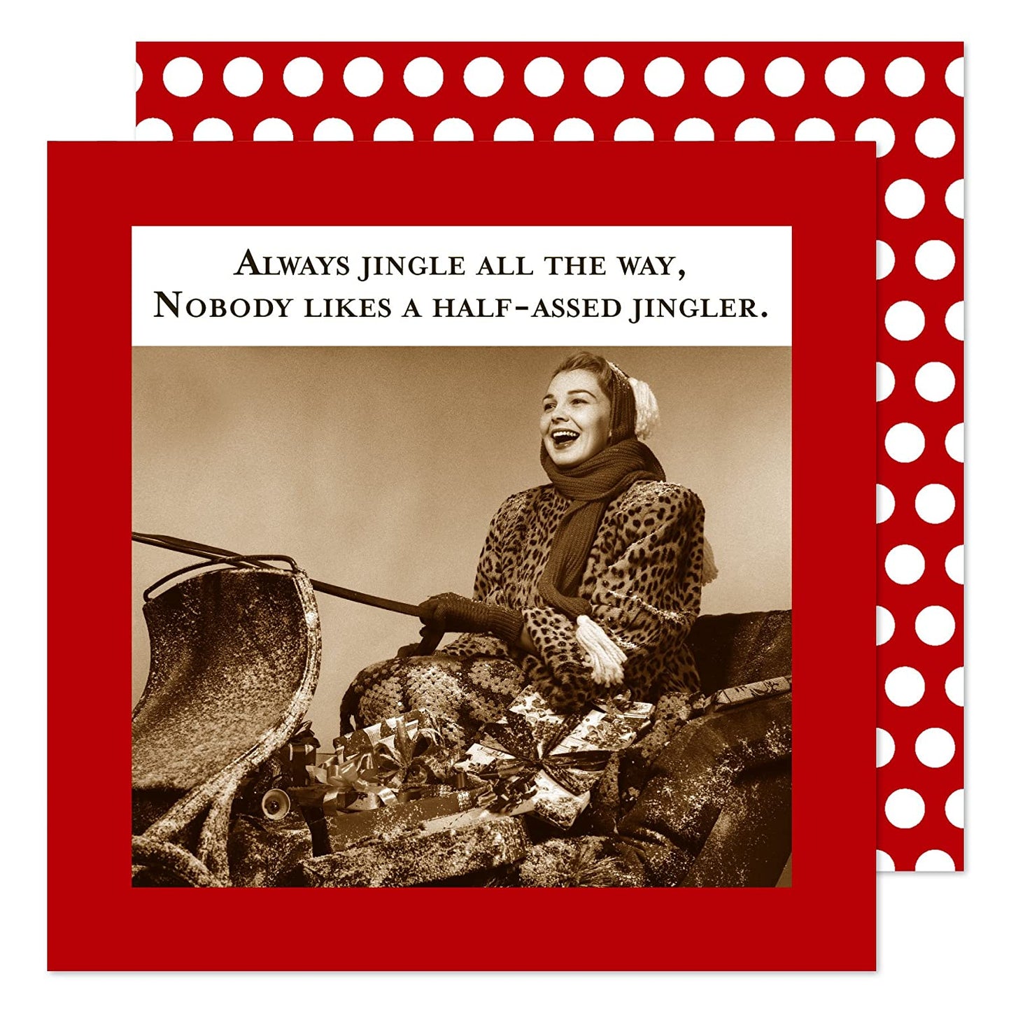 Jingle All the Way Cocktail Napkins