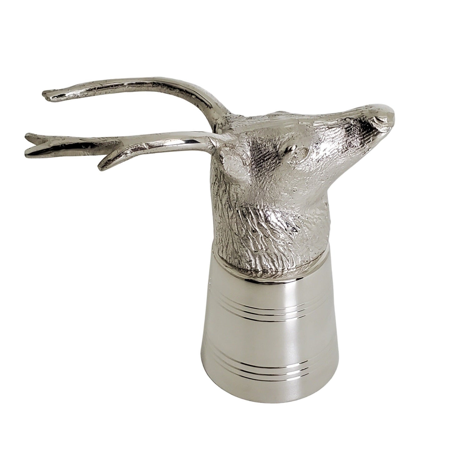 Stag Head Stirrup Cup
