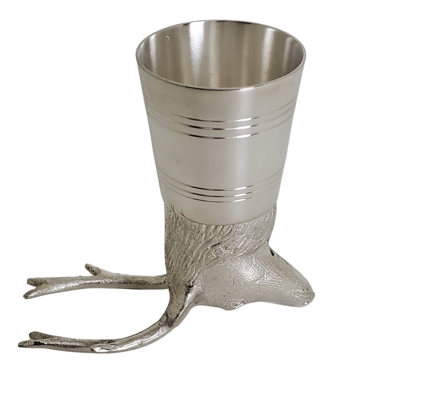 Stag Head Stirrup Cup