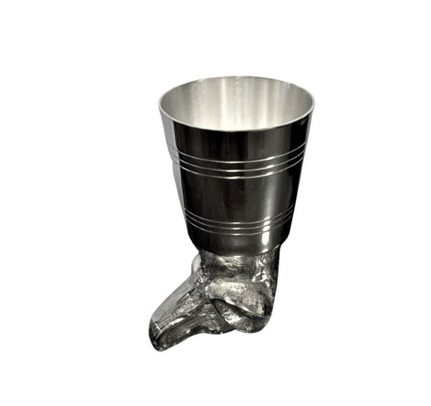 Dog Head Stirrup Cup