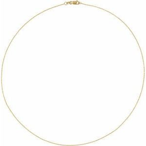 1mm Diamond Cut Bead Chain