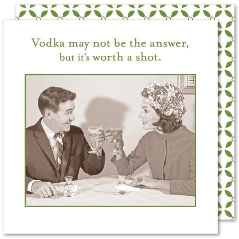 It's Worth a Shot Cocktail Napkin