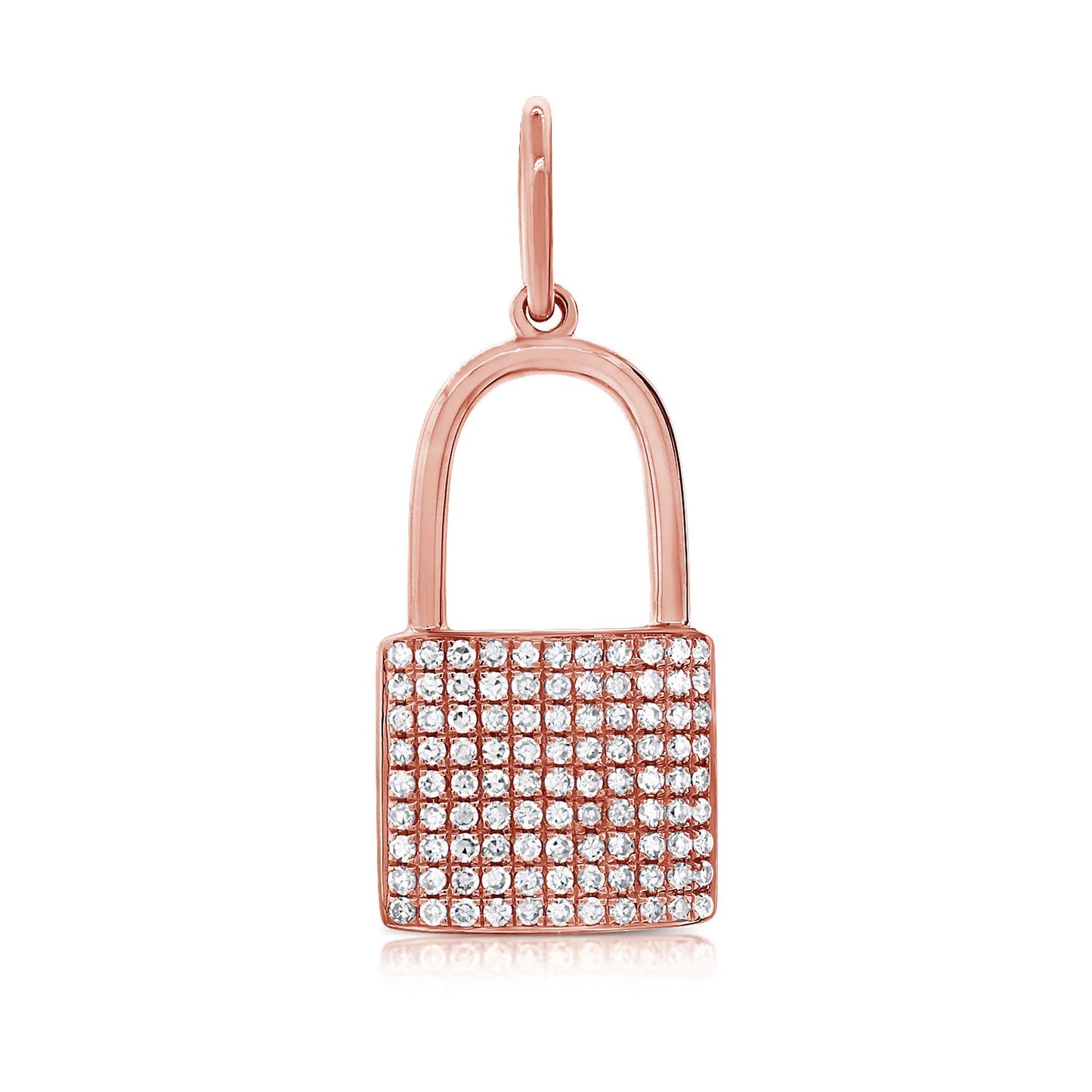 Diamond Lock Charm