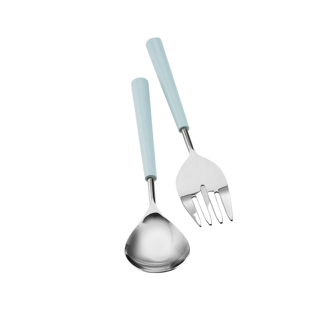 Blue Salad Set Stainless