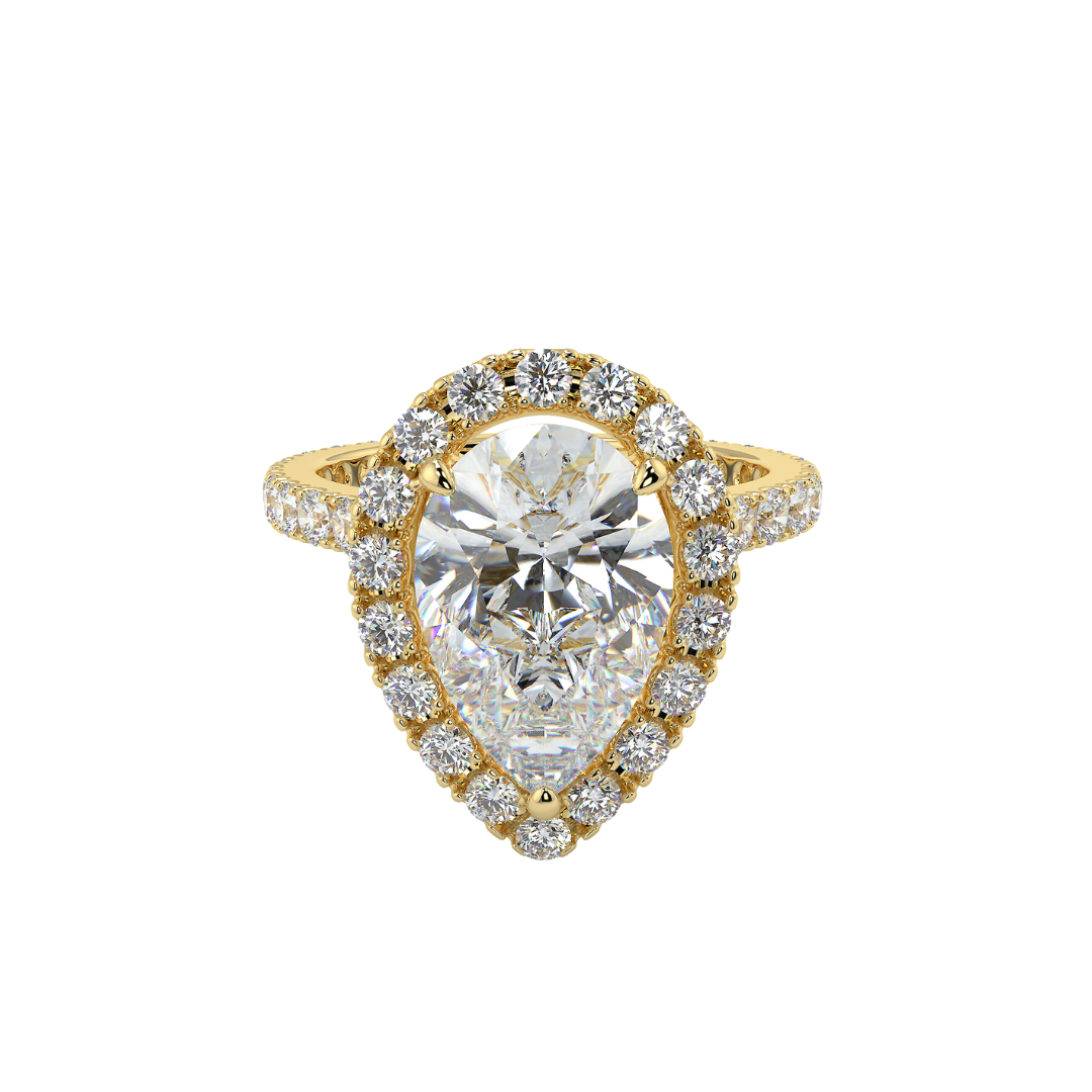 Pave Setting With Halo