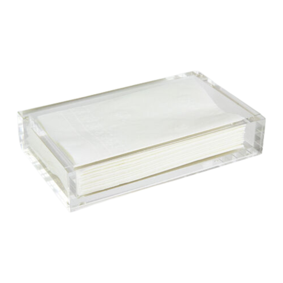 Acrylic Bathroom Napkin Tray