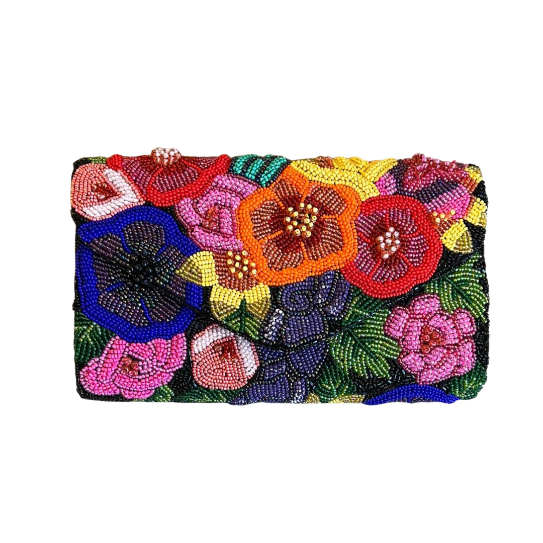 Floral Envelope Clutch