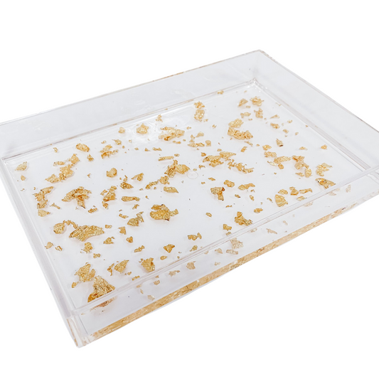 Gold Flake Small Tray