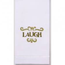 Laugh Guest Towel