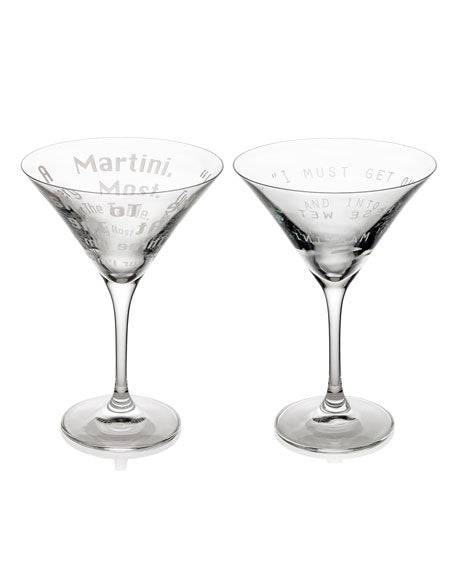 Romancing Martini Set of 2