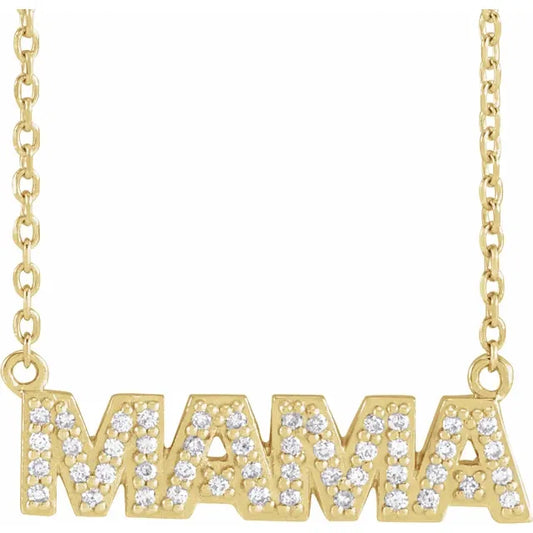 Diamond Mama Pendant