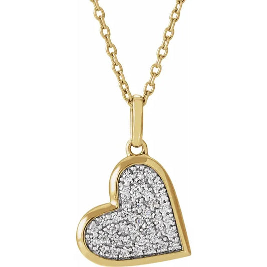 Accented Heart Necklace