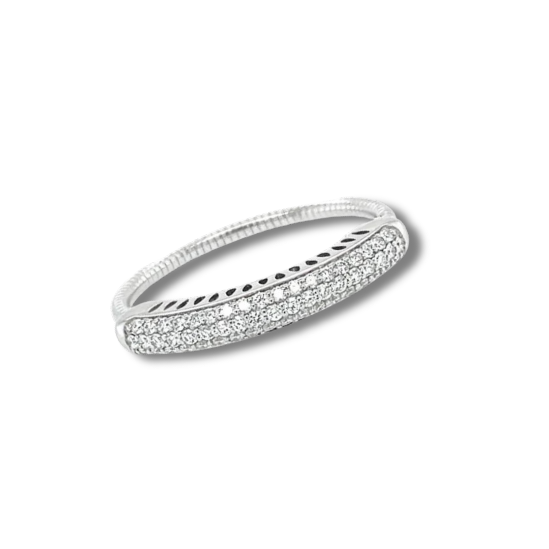 Expandable Pave Ring