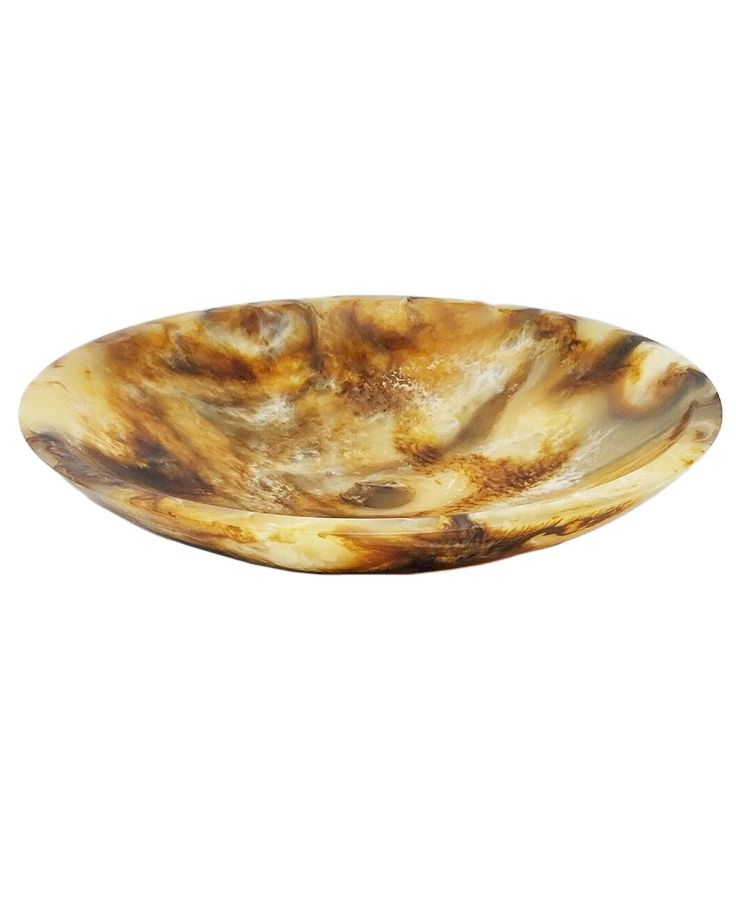 Tortoise Shell Salad Bowl