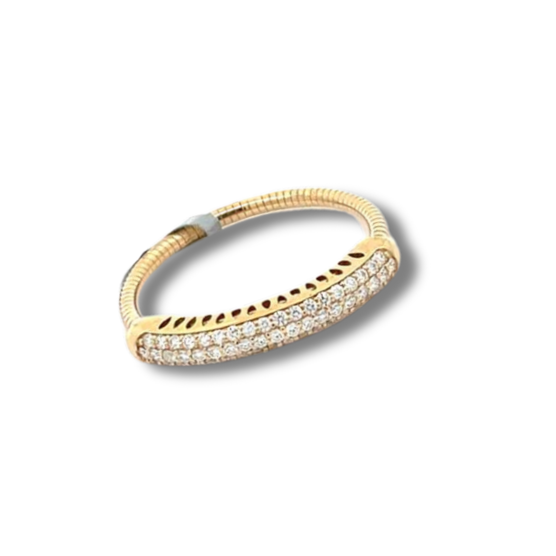 Expandable Pave Ring