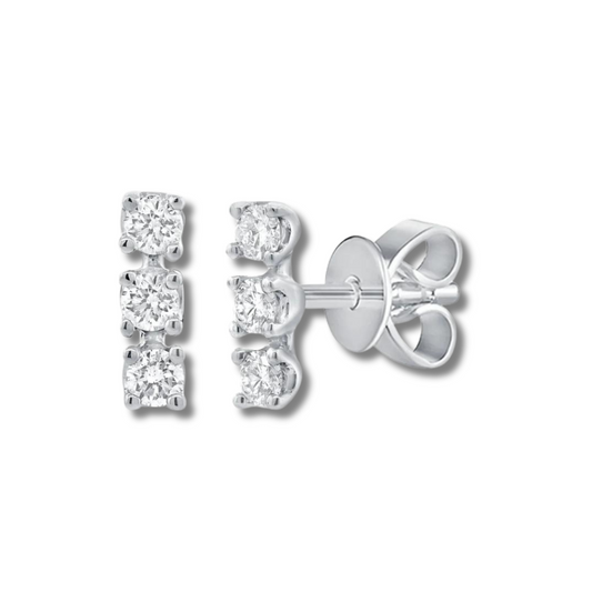 Diamond Bar Studs