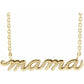 Mama Name Plate Necklace