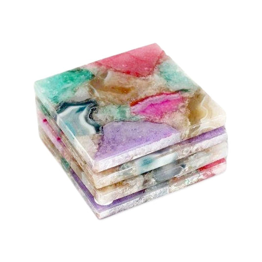 Mixed Agate Coaster