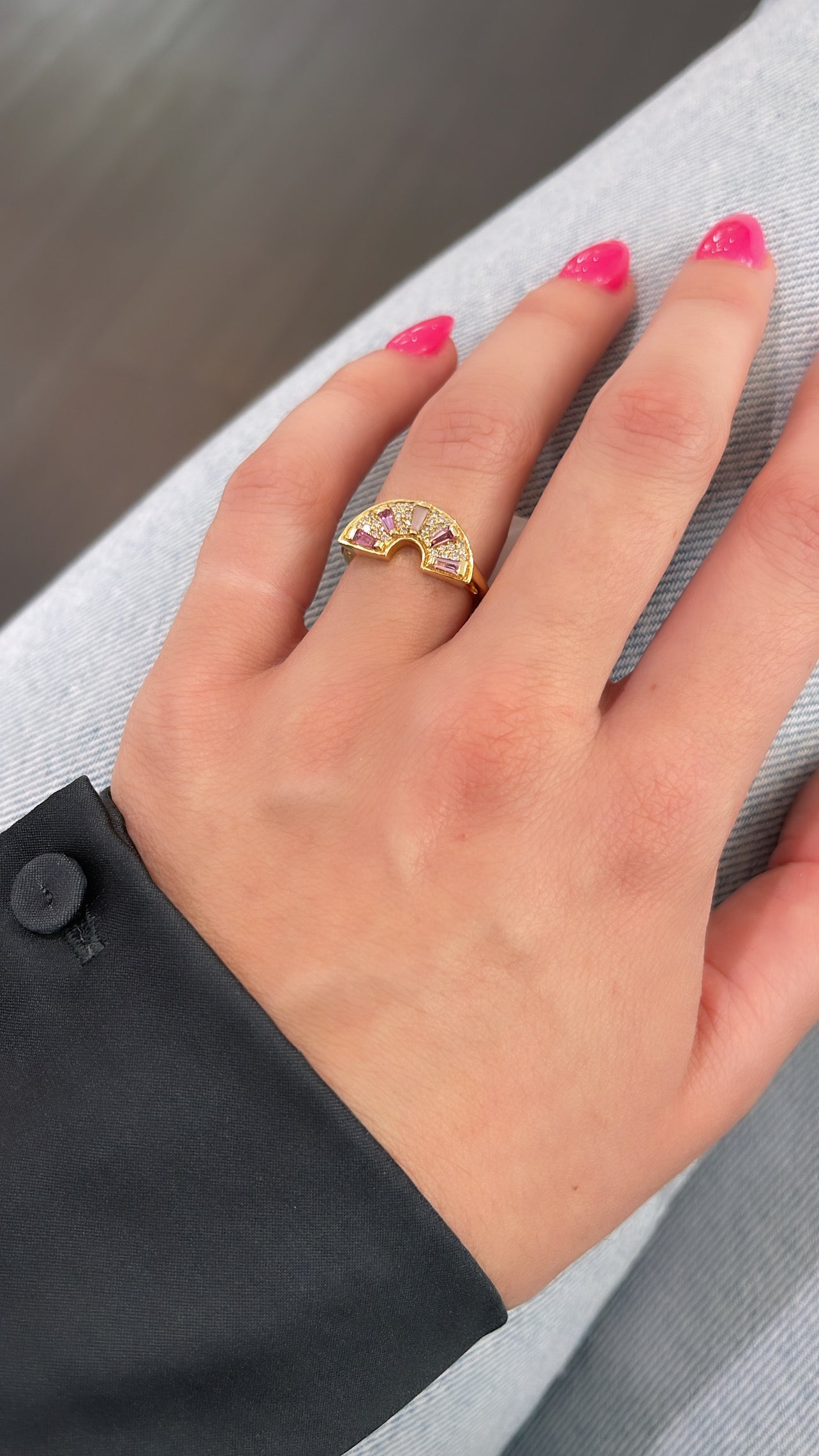 Pink Watermelon Ring