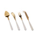 Set of 4 Gold Cheese Set