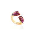 Ombre Gemstone Ring