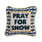 Pray For Snow Pillow