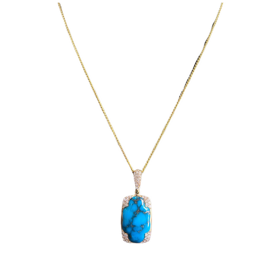 Kingmen Turquoise Pendant