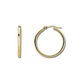 25mm Yellow Gold Hoops