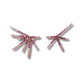 Ruby Supernova Medium Earring