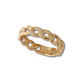 Locked Down Pave Link Ring