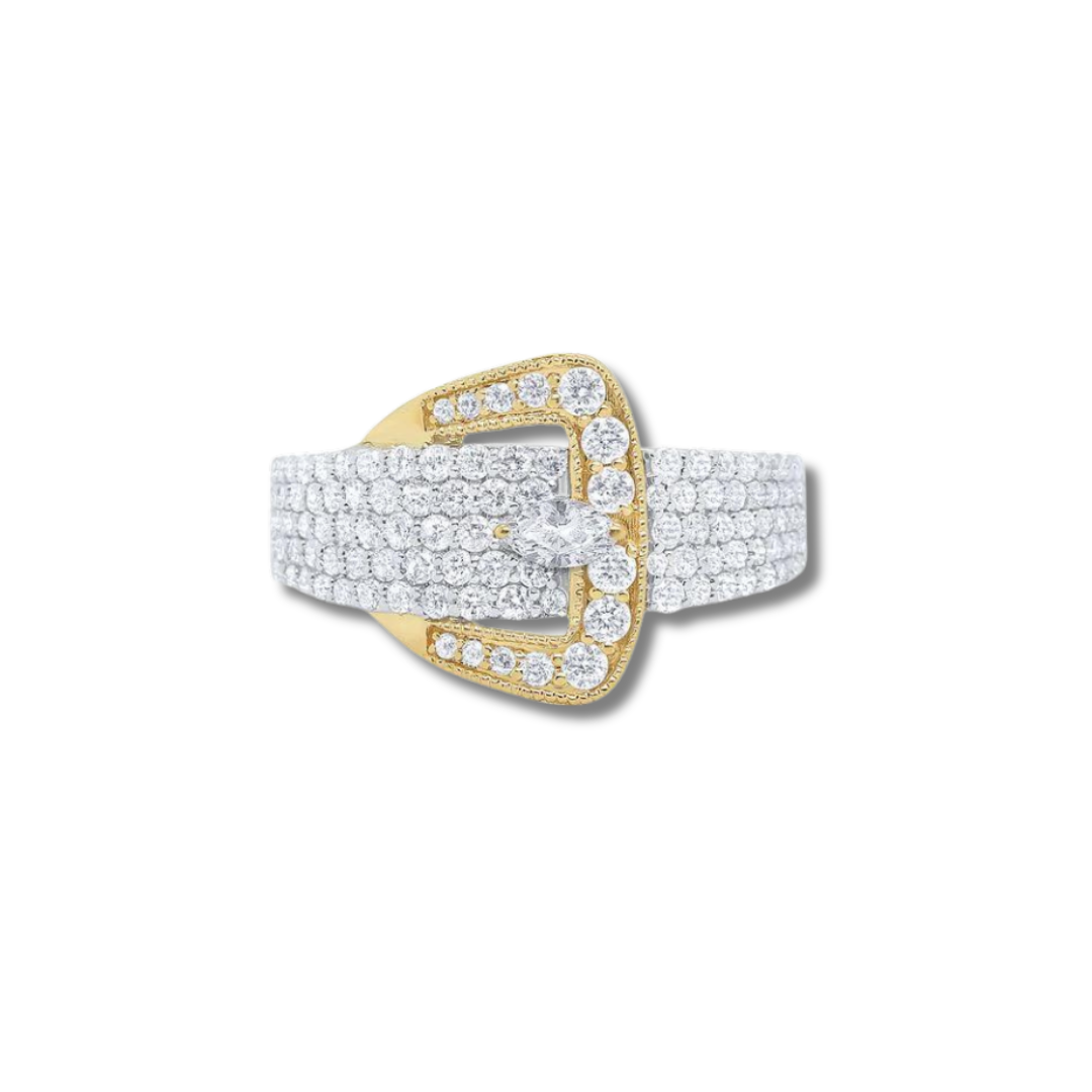 Diamond Belt Ring