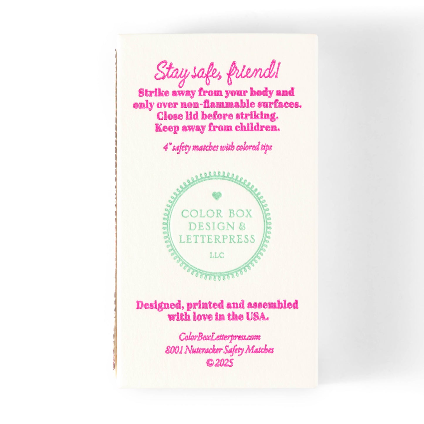 Nutcracker | Fun & Fancy Safety Matches