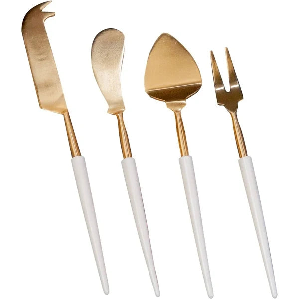 Gold Cheese Knife s/4