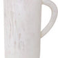 White Resin Pitcher