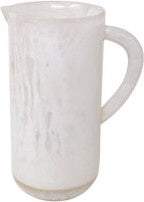 White Resin Pitcher