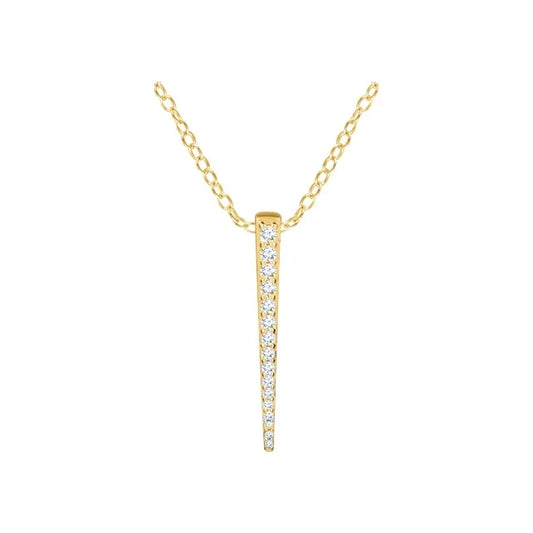 Graduated Bar Necklace