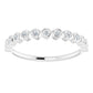 Bezel Set Wedding Band