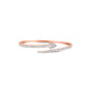 Hiss Double Baguette Bangle